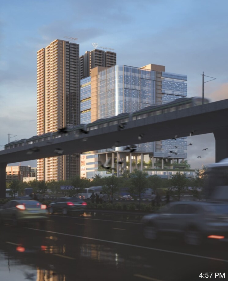 Exterior View, sas-diamond-towers 4 Bedroom 3935 Sq.Ft. Apartment In Financial District Hyderabad 8852402