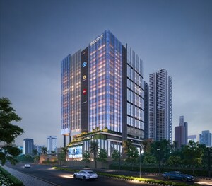 4 BHK Apartment – Exterior View View at SAS Diamond Towers, Financial District - for Sale