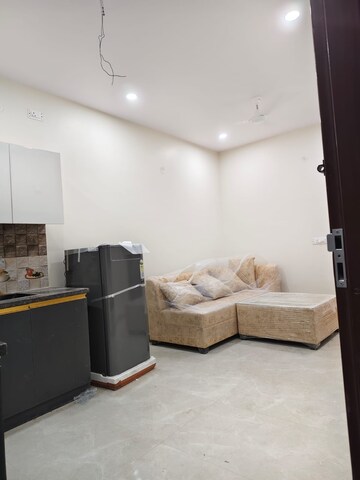 Living Room in 1 BHK Builder Floor at Sector 14 – for Rent