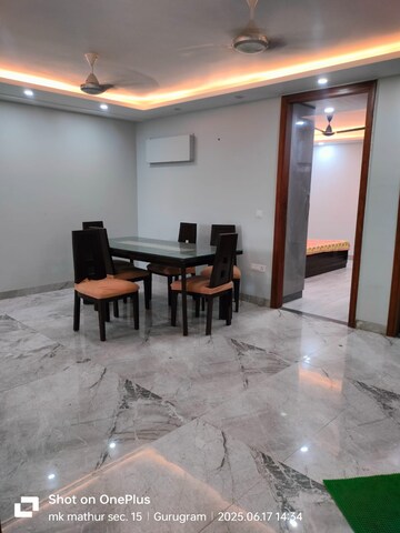 Living Room in 3 BHK Builder Floor at Sector 15 – for Rent