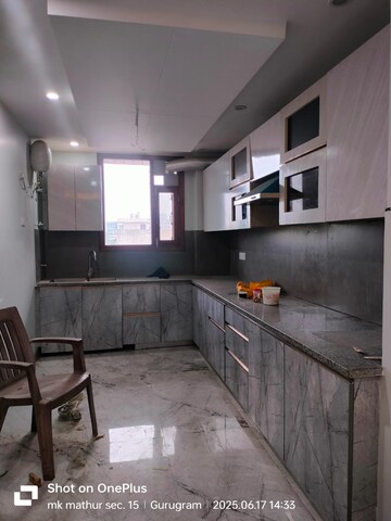 Kitchen in 3 BHK Builder Floor at Sector 15 – for Rent