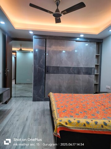 Bedroom in 3 BHK Builder Floor at Sector 15 – for Rent