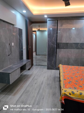 Bedroom in 3 BHK Builder Floor at Sector 15 – for Rent