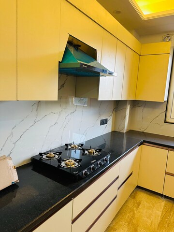 Kitchen in 3 BHK Builder Floor at Sector 55 – for Rent