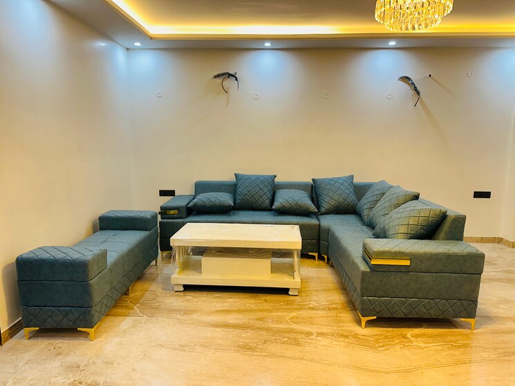 Living Room, sector 55 3 Bedroom 2000 Sq.Ft. Builder Floor In Sector 55 Gurgaon 8852420