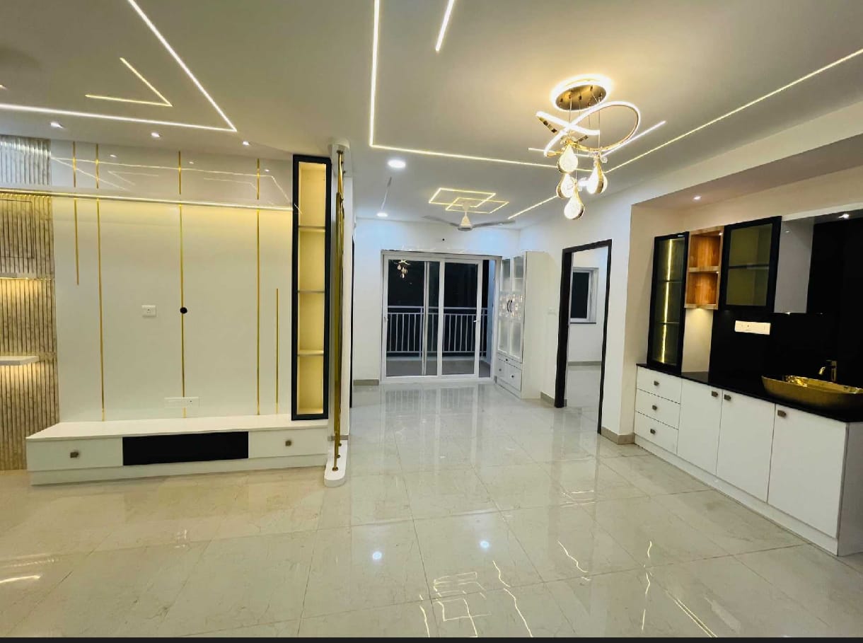 3 BHK + Pooja Room 1395 Sq.Ft. Apartment in Ramky One Harmony