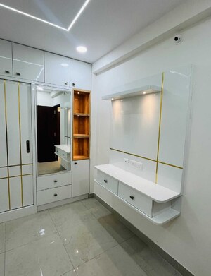 Living Room in 3 BHK Apartment at Ramky One Harmony, Bachupally – for Sale