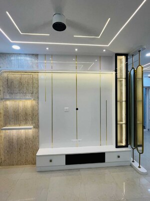 Building Lobby in 3 BHK Apartment at Ramky One Harmony, Bachupally – for Sale