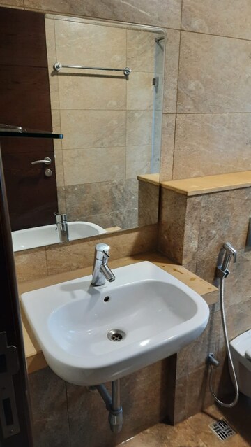 Bathroom in 3 BHK Apartment at Park Grandeur, Baner – for Rent