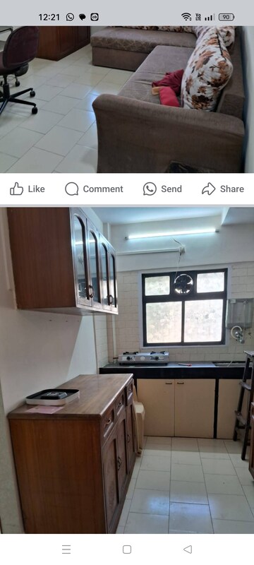 Kitchen in 1 BHK Apartment at Mahada Layout, Malad West – for Rent