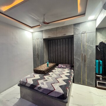 Bedroom in 2 BHK Apartment at Prithvi Heights, Ulwe Sector 19 – for Rent