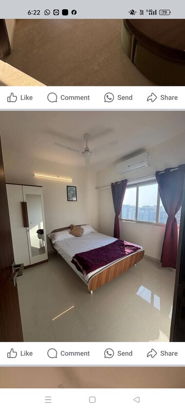 Living Room in 2 BHK Apartment at Liberty Garden, Malad West – for Rent