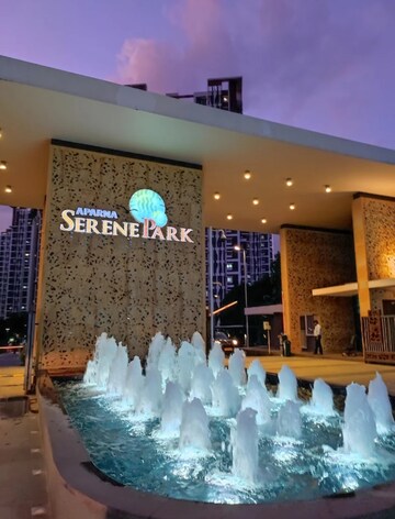 Living Room in 3 BHK Apartment at Aparna Serene Park, Kondapur – for Rent