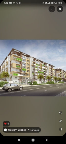 3 BHK + Pooja Room 2815 Sq.Ft. Apartment in Western Exotica