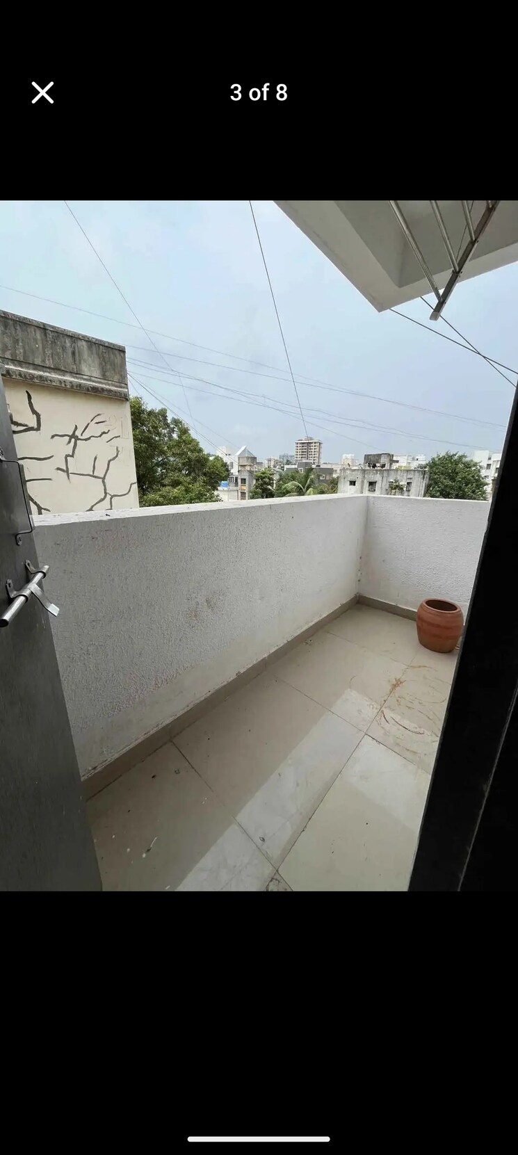 Balcony, gulmohar-complex-chs 2 Bedroom 650 Sq.Ft. Apartment In Sainath Nagar Pune 8852525