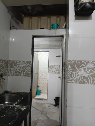 Kitchen in 1 RK Penthouse at Shukla Bhawan, Bhuleshwar – for Rent