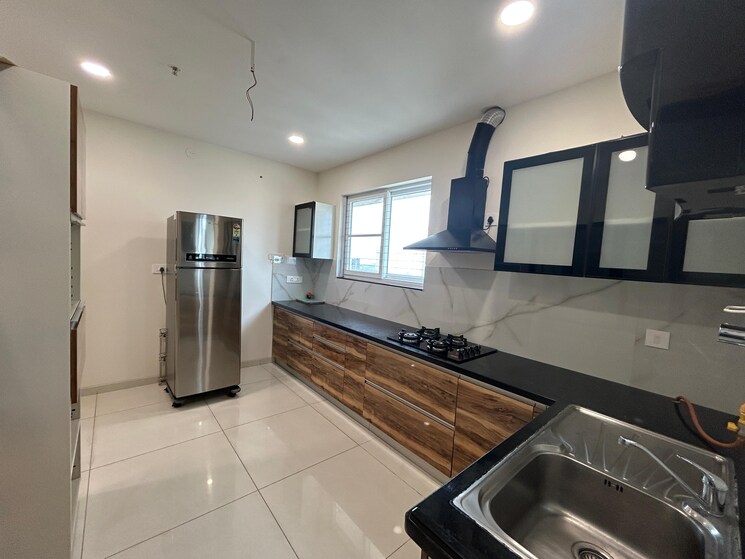 Kitchen, jayabheri-the-summit 3 Bedroom 2125 Sq.Ft. Apartment In Narsingi Hyderabad 8852551