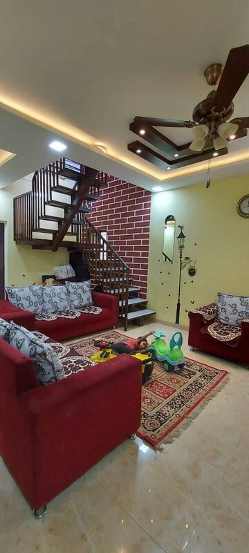 Living Room in 3 BHK Villa at Shivanjali Apartments Tingre Nagar, Tingre Nagar – for Rent