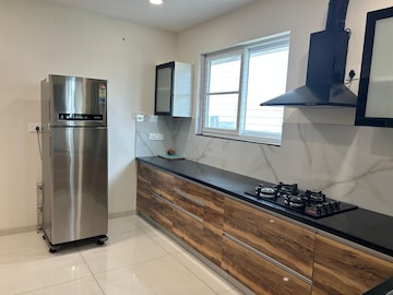 Kitchen in 3 BHK Apartment at Jayabheri The Summit, Narsingi – for Rent
