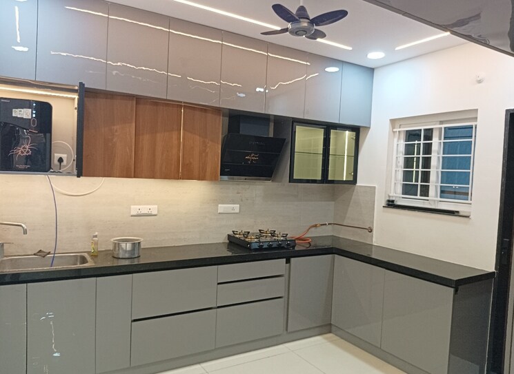 Kitchen, my-home-tarkshya 3 Bedroom 1957 Sq.Ft. Apartment In Kokapet Hyderabad 8852564