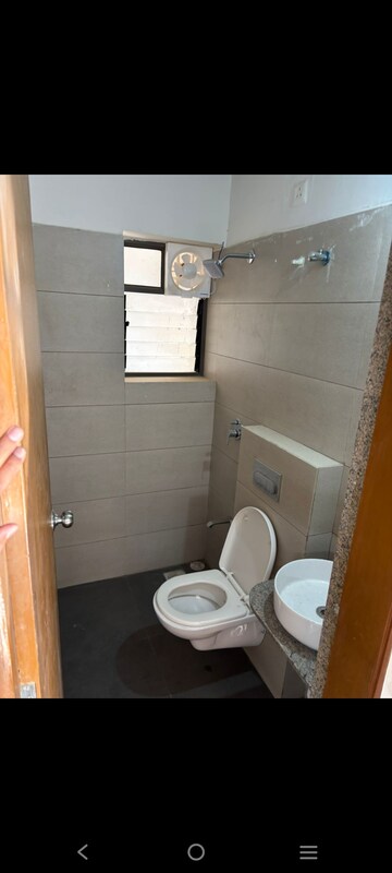 Bathroom in 3 BHK Apartment at Shagun Saral 207, Zundal – for Rent
