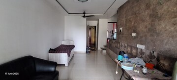 Living Room in 2 BHK Apartment at Kopar Khairane – for Rent