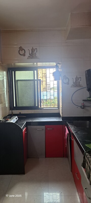 Kitchen in 2 BHK Apartment at Kopar Khairane – for Rent
