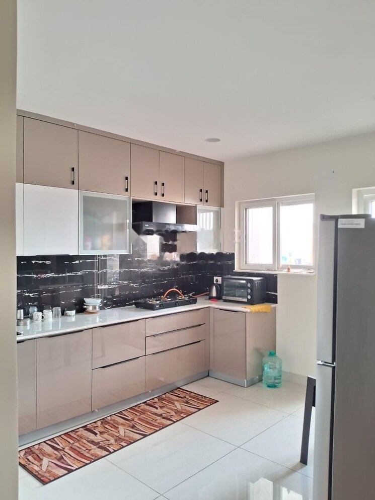 Kitchen, ambience-courtyard 3 Bedroom 2300 Sq.Ft. Apartment In Manikonda Hyderabad 8852634