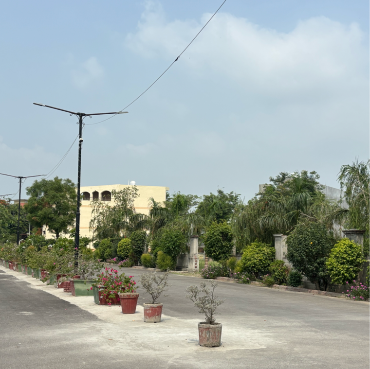 Exterior View, zestha-bhagirath-vihar-residency  200 Sq.Yd. Plot In Murshadpur Greater Noida 8852639