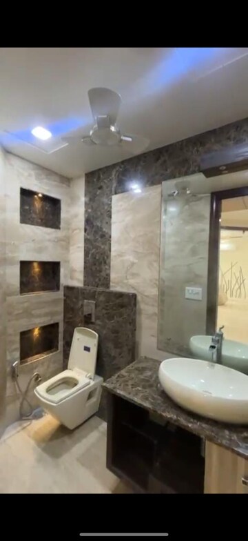 Attached Bathroom in 4 BHK Builder Floor at Greater Kailash I – for Sale