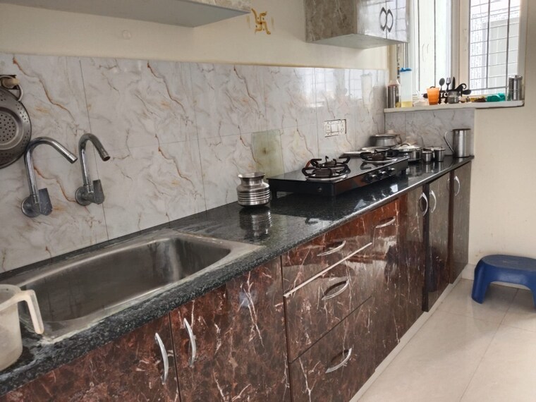 Kitchen, rose-garden-kalkere 2 Bedroom 1050 Sq.Ft. Apartment In Kalkere Bangalore 8852681