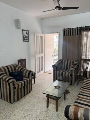 Living Room in 1 BHK Apartment at Clover Dale, Koregaon Park – for Rent