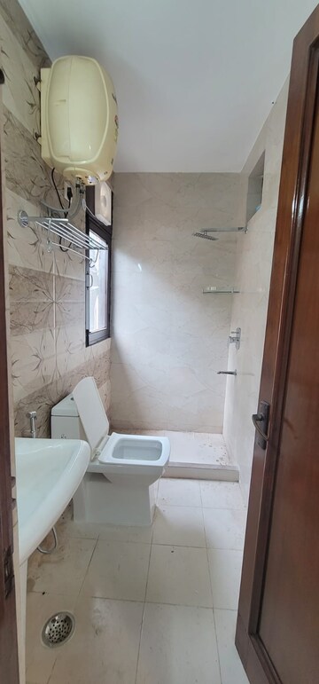 Bathroom in 4 BHK Builder Floor at East Of Kailash – for Rent