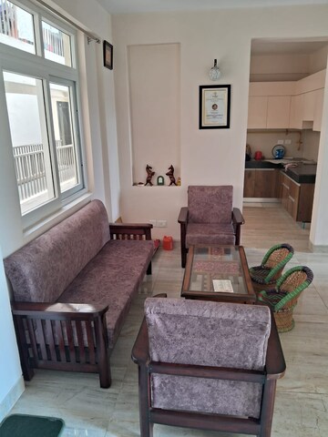 Living Room in 2 BHK Apartment at Wave Executive Floors, Wave City – for Rent