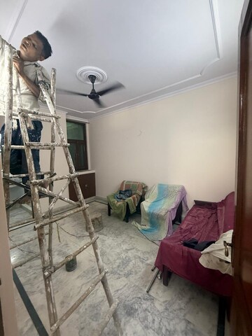 Living Room in 2 BHK Builder Floor at Kalkaji – for Rent