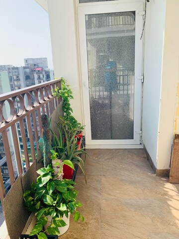 Balcony in 1.5 BHK Apartment at NK Savitry Enclave, Vip Road – for Rent