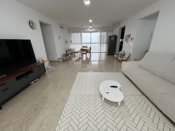 Living Room in 4 BHK Apartment at Park Grandeur, Baner – for Rent