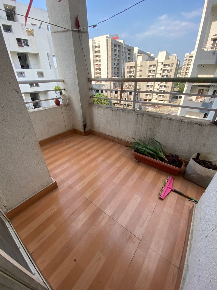 Balcony, anshul-eva 2 Bedroom 800 Sq.Ft. Apartment In Bavdhan Pune 8852939