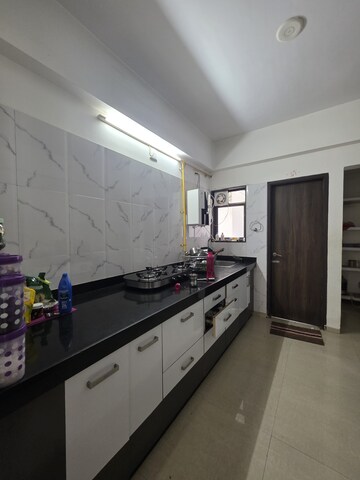Kitchen in 3 BHK Apartment at Makarba – for Rent