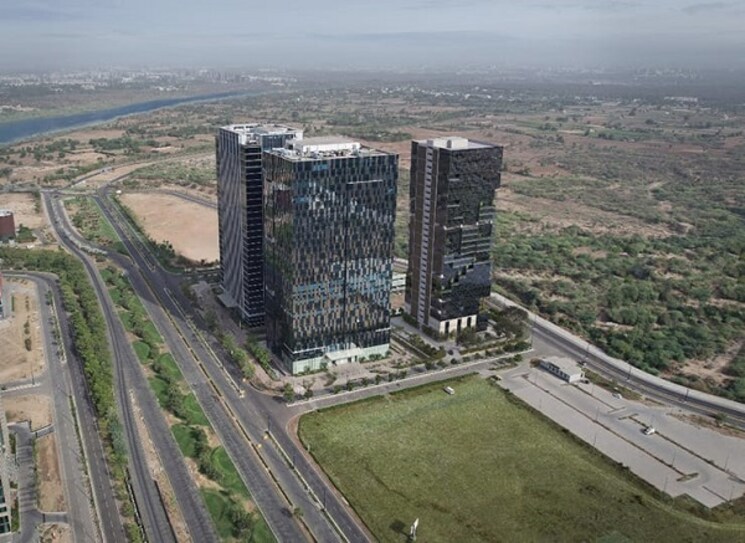 Exterior View, nakshatra-regalia Commercial Office Space 3344 Sq.Ft. In Gift City Ahmedabad 8852946