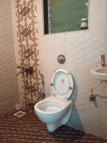 Bathroom in 1 BHK Apartment at Suryoday CHS Goregoan, Goregaon East – for Rent