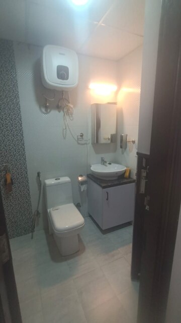 Bathroom in 3 BHK Apartment at T Homes Phase 1, Siddharth Vihar – for Rent