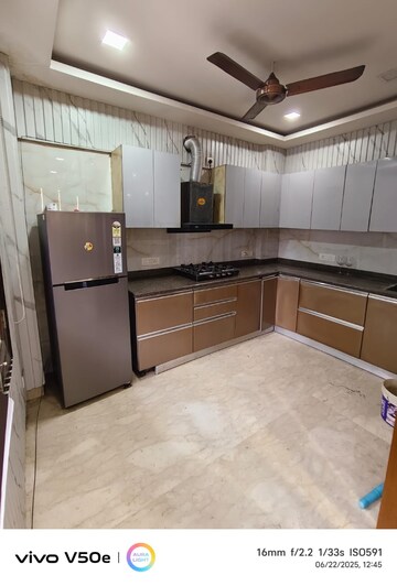 Kitchen in 3 BHK Builder Floor at Rajouri Garden – for Rent