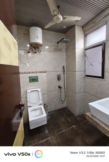 Bathroom in 3 BHK Builder Floor at Rajouri Garden – for Rent