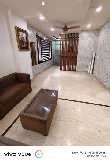 Living Room in 3 BHK Builder Floor at Rajouri Garden – for Rent