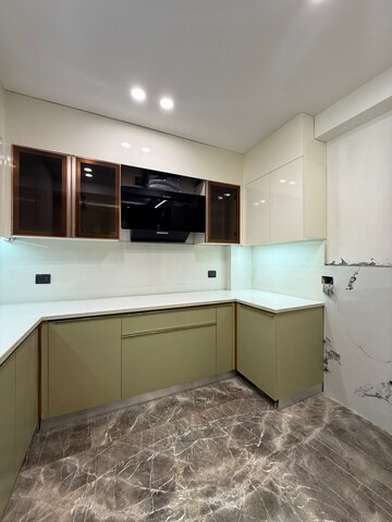 Kitchen in 4 BHK Builder Floor at Emaar MGF Emerald Hills, Sector 65 – for Sale