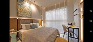 Bedroom in 2 BHK Builder Floor at Inspira Aura, Borivali West – for Sale