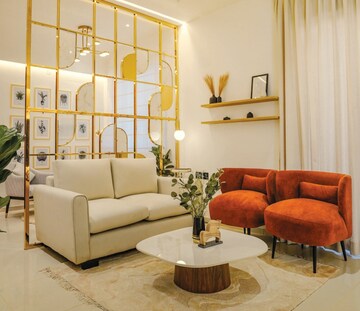 Living Room in 3 BHK Apartment at SBR Magnus, Katamnallur – for Sale
