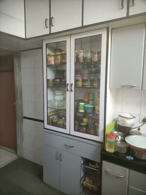 Kitchen in 1 BHK Apartment at Yogi Hills, Mulund West – for Sale