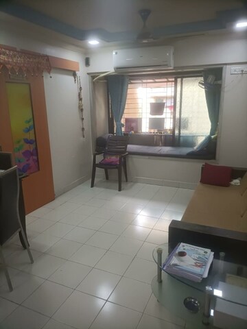 Living Room in 1 BHK Apartment at Yogi Hills, Mulund West – for Sale